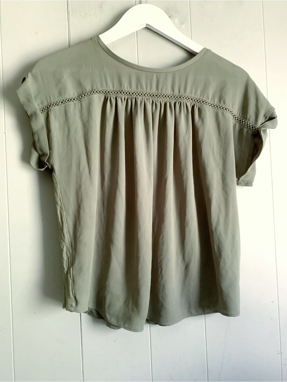 Loft Olive Rear keyhole Top Size SP